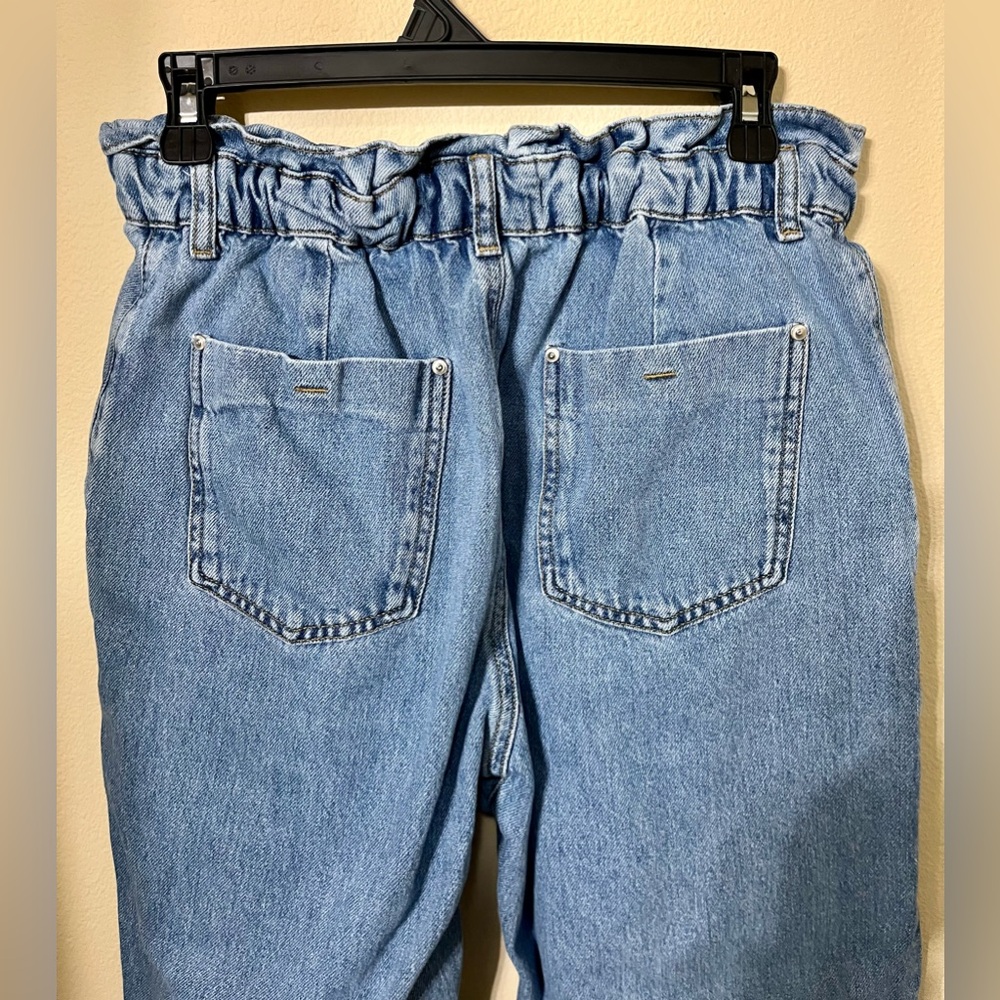 ZARA Paperbag High Waist Jeans - Picture 10 of 11